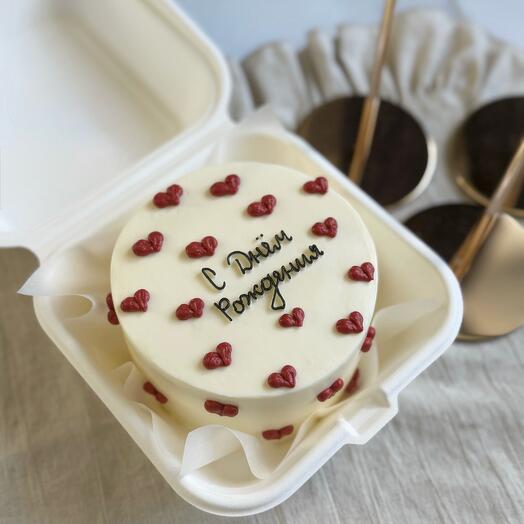 Pastel de cumpleaños Bento, pastel de cumpleaños 400g
