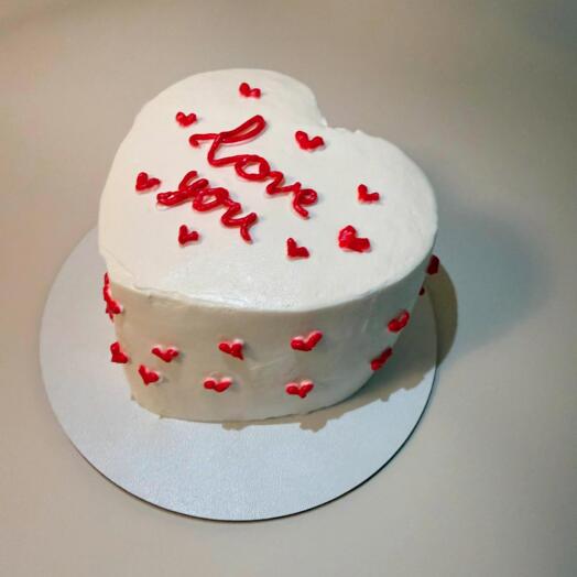 Бенто торт сердечко для самых близких