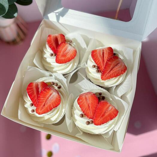 Cupcakes de fresa