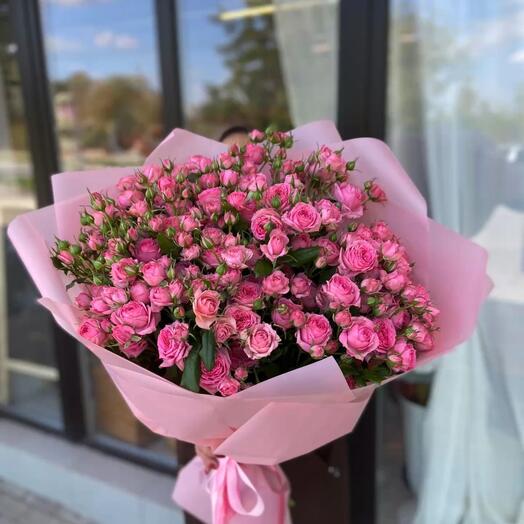 Роза кустовая 19 штук 🥰