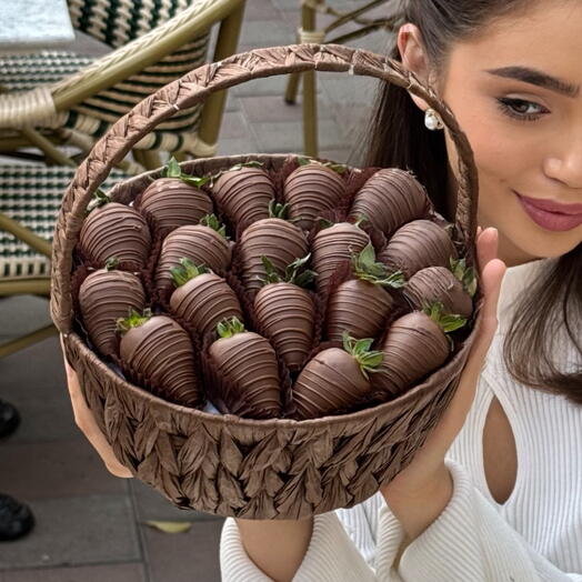 Корзина ChocoFloral M