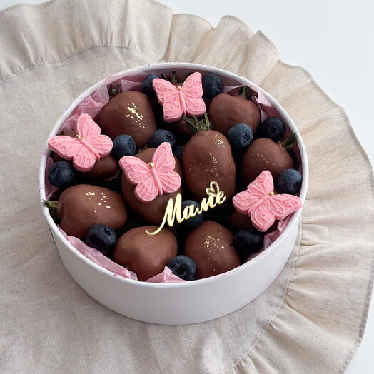 Клубника в шоколаде premium, подарок маме 💞