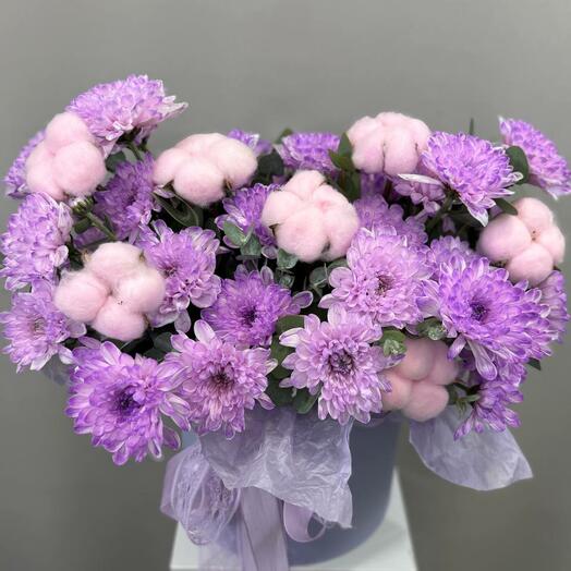 Цветы в коробке💐