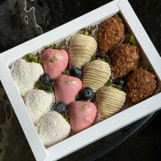 Хит 🔥Набор клубники в бельгийском шоколаде "Blossom"