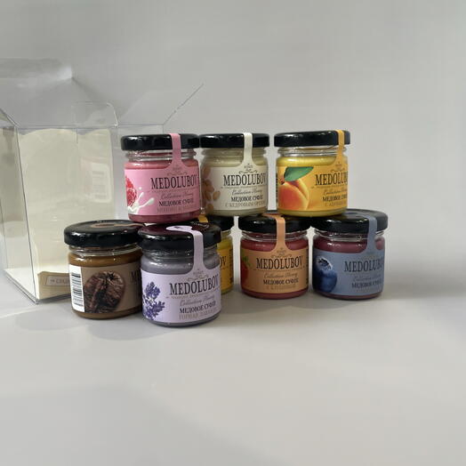 Медовое суфле набор из 8 банок