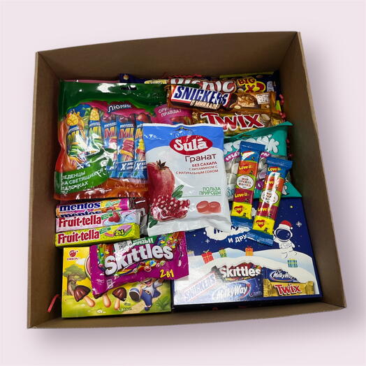 Подарочный набор новогодний  "Cладкоежка"