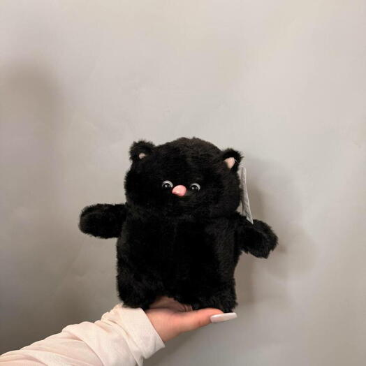 Игрушка Кот упитанный черный