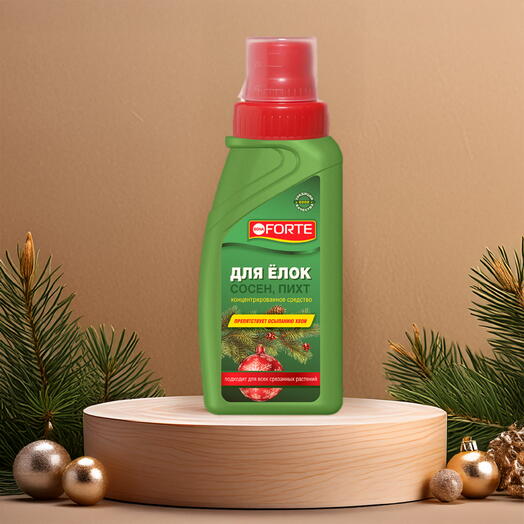 Жидкость от осыпания елок, сосен, пихт