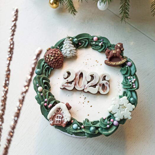 Новогодний торт