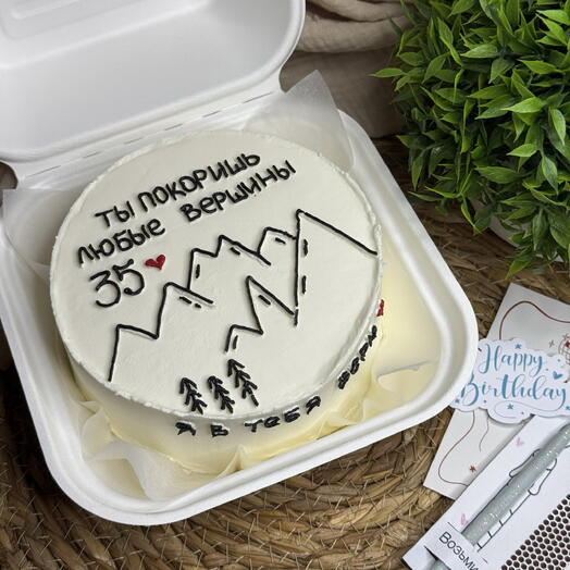 Бенто торт «Вершина»♥️