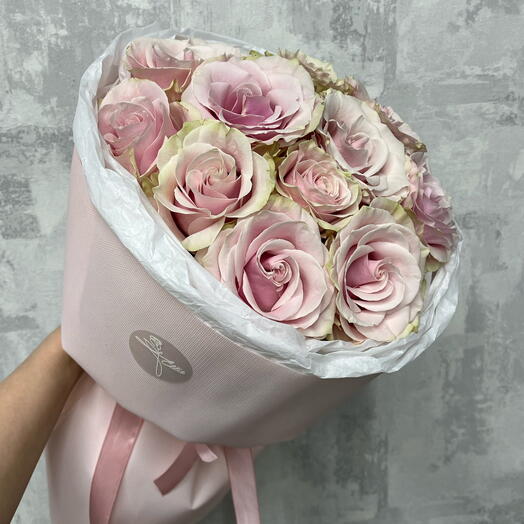 🌸Букт 11 роз Пинк Мондиаль🌸