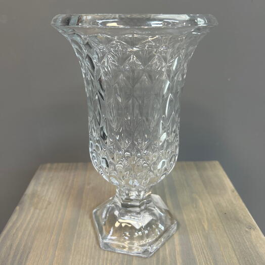 Ваза стеклянная «Crystal»