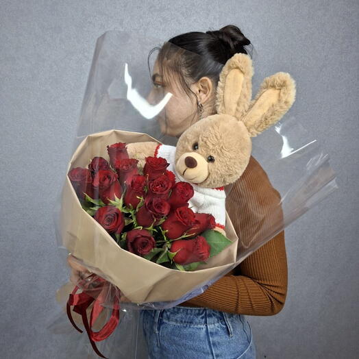 Зайка-обнимайка