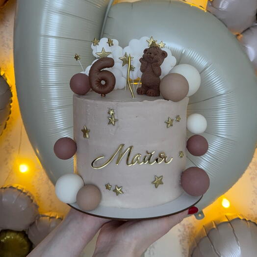 Детский торт 1,5 кг с декором