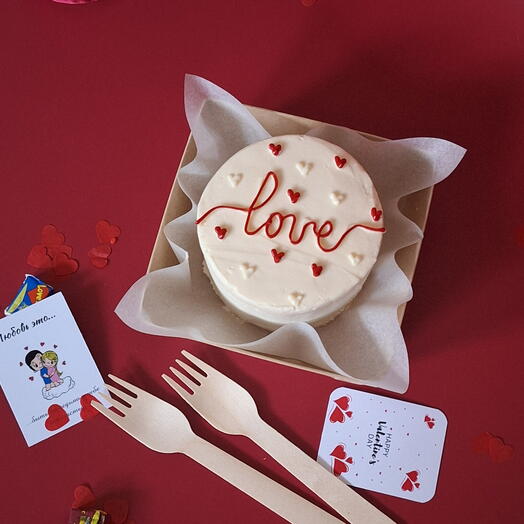 Бенто-торт Love
