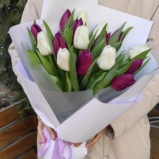 Тюльпаны 17шт