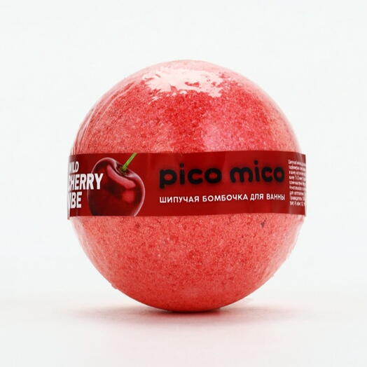 Бомбочка для ванны "Вишня" Pico Mico, 120 г