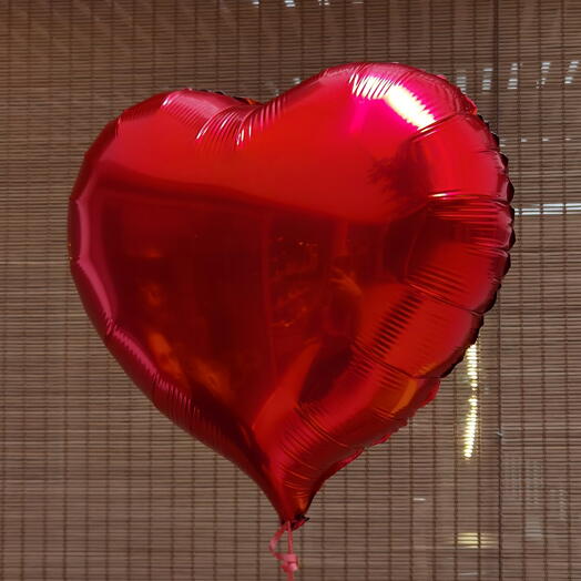 Шар СЕРДЦЕ красное