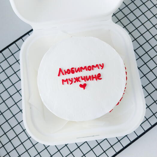Бенто - торт любимый мужчина / мужу, парню, мужчине
