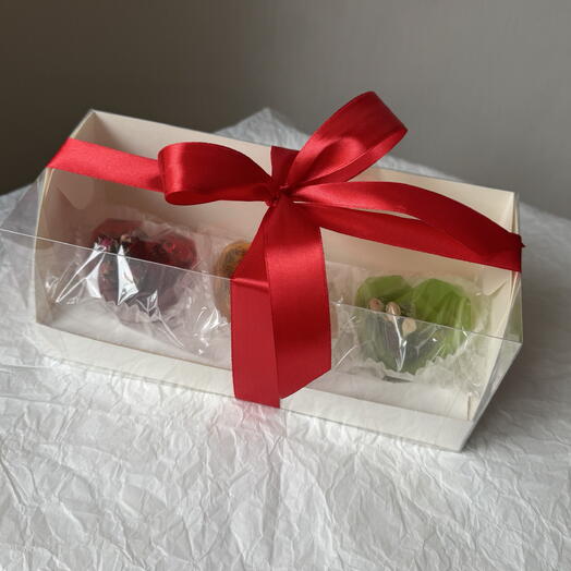 Набор чайных бомбочек микс вкус (черный чай, фруктовый и зеленый улун)