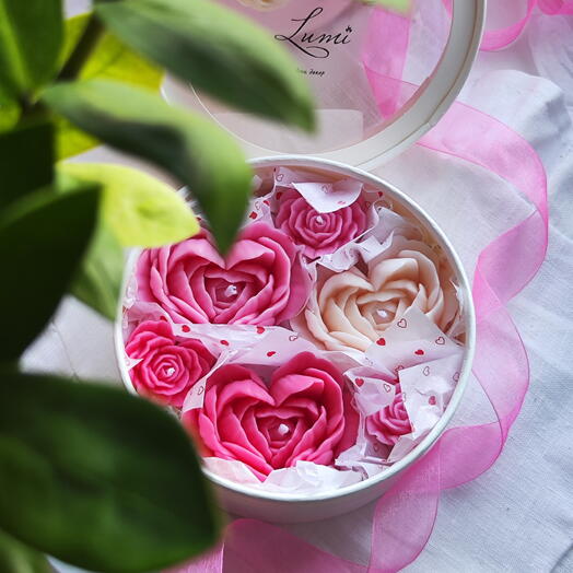 Пионы свечи
