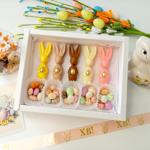 Набор: «Пасхальное ассорти: Весенние крольчата» 🐰🌸