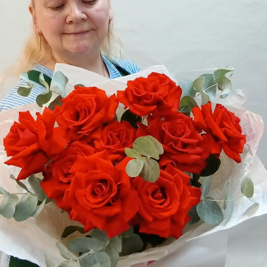 Любовь️️(Алые французские розы Нина)