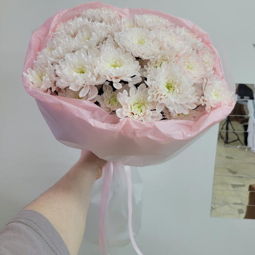Воздушных бочонок из хризантем 💞