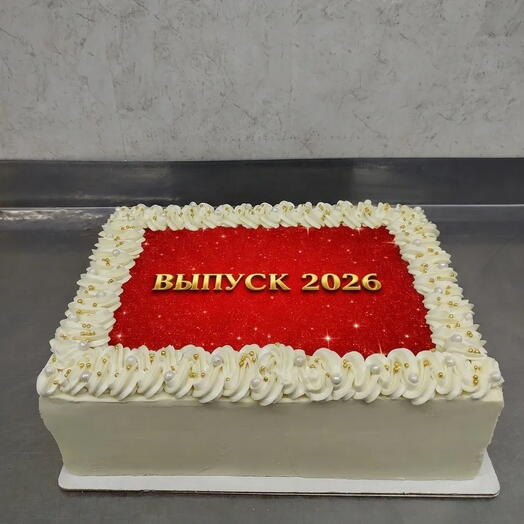 Торт на выпускной 2026 Салют