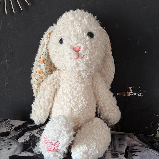 bunny white 38cm