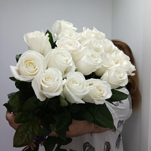 Букет из 25 роз Эквадор 60 см 0045