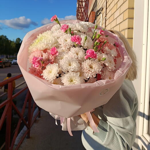 Букет «Розовое облако»
