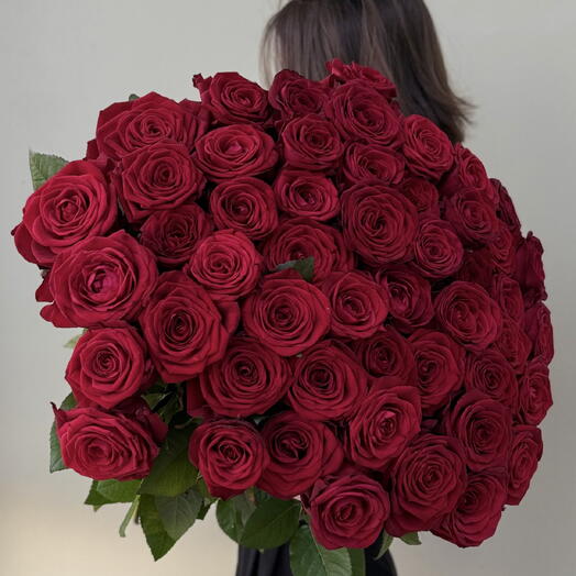 Букет 51 красная роза