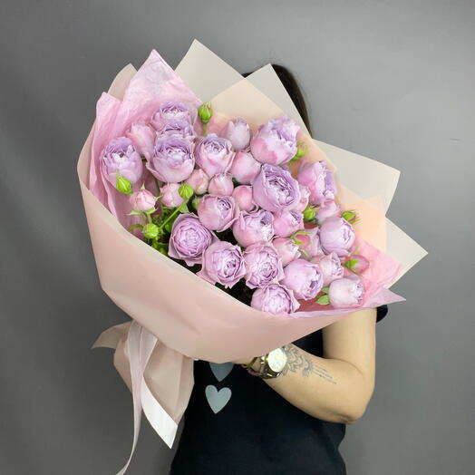 Пионовидная Роза 💜 Лавандовое Вдохновение