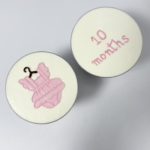 Трайфлы 2шт на 10 месяцев с боди для малышки, дочки