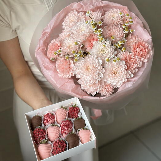 Комбо набор цветы+ягодки «Оригинальный»🌸