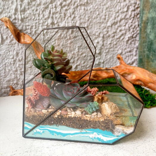 Florarium "Heart"