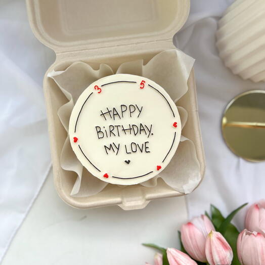 Бенто торт на день рождения «Happy birthday,my love»