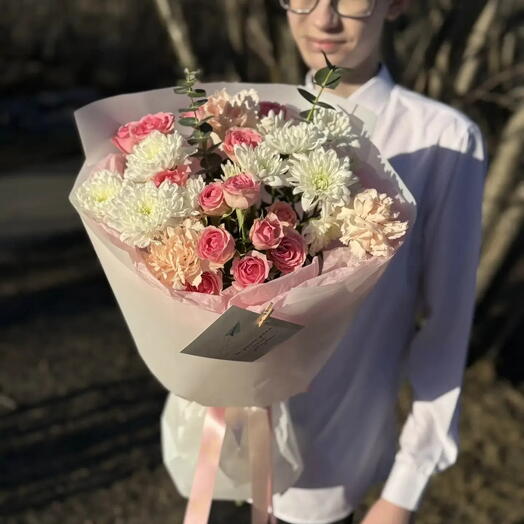 Букет "Танец первоклассников" 🌸