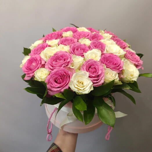 Коробка из 31 розы