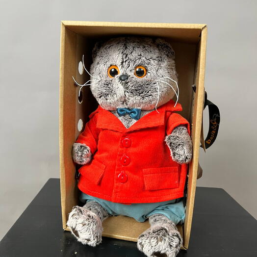 Игрушка Кот в пиджаке