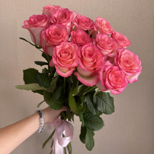 Розы розовые для тебя 🌸