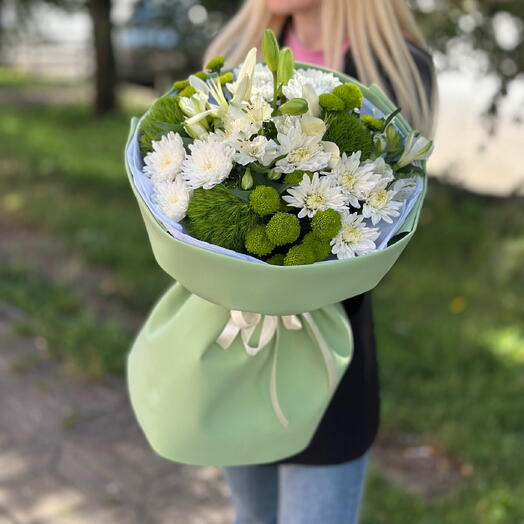 Букет зеленое чудо 💚