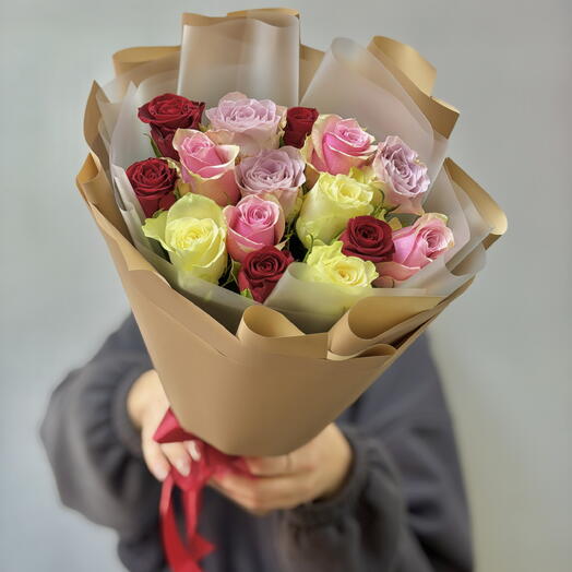 Микс из кенийских стойких роз