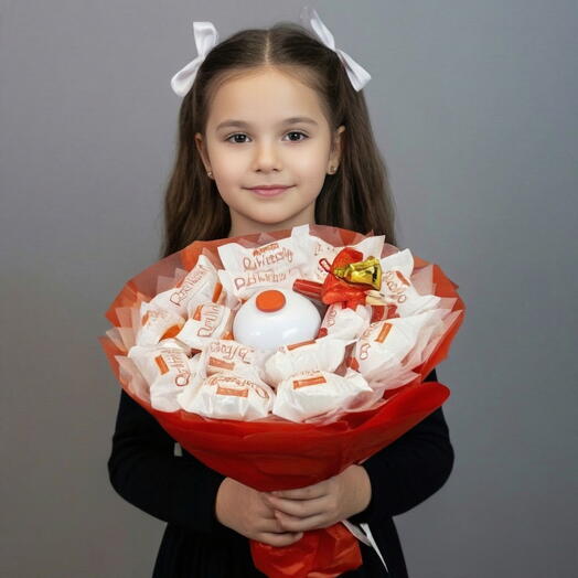 Букет из Raffaello "Первый звонок"