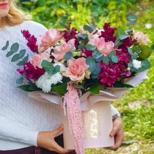 Композиции из французских роз 😍