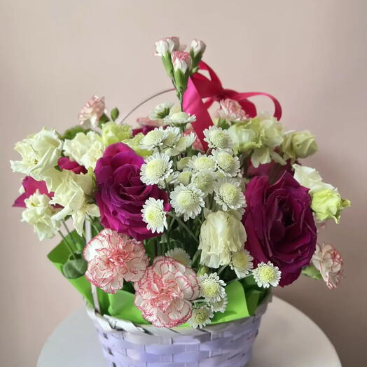 Лепестковая корзинка