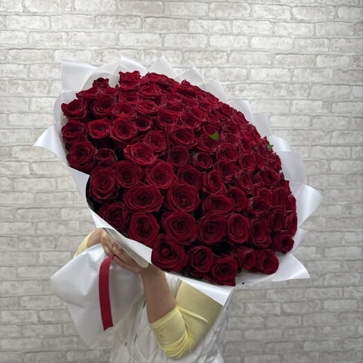 101 красная роза 🌹️️️