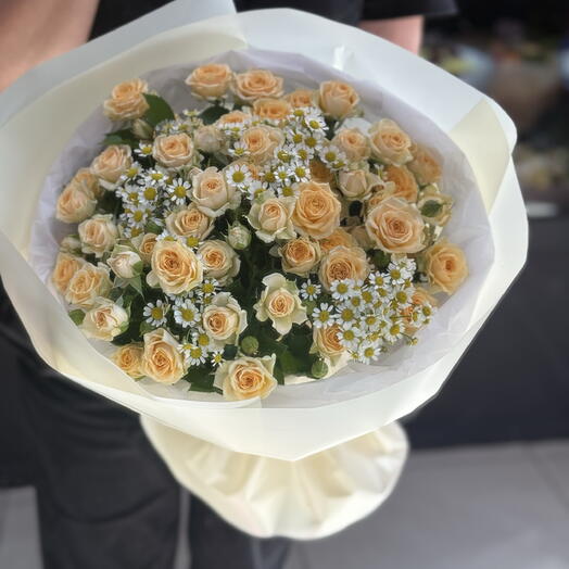 Букет персиковый🧡