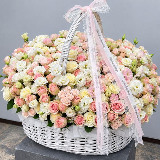 🌸 Вау-корзина «Нежное облако»